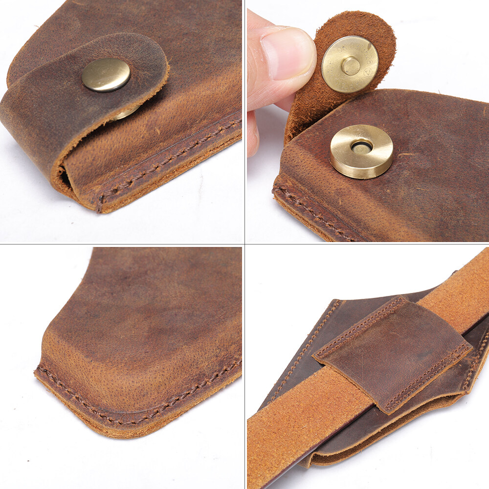 china leather waist bag