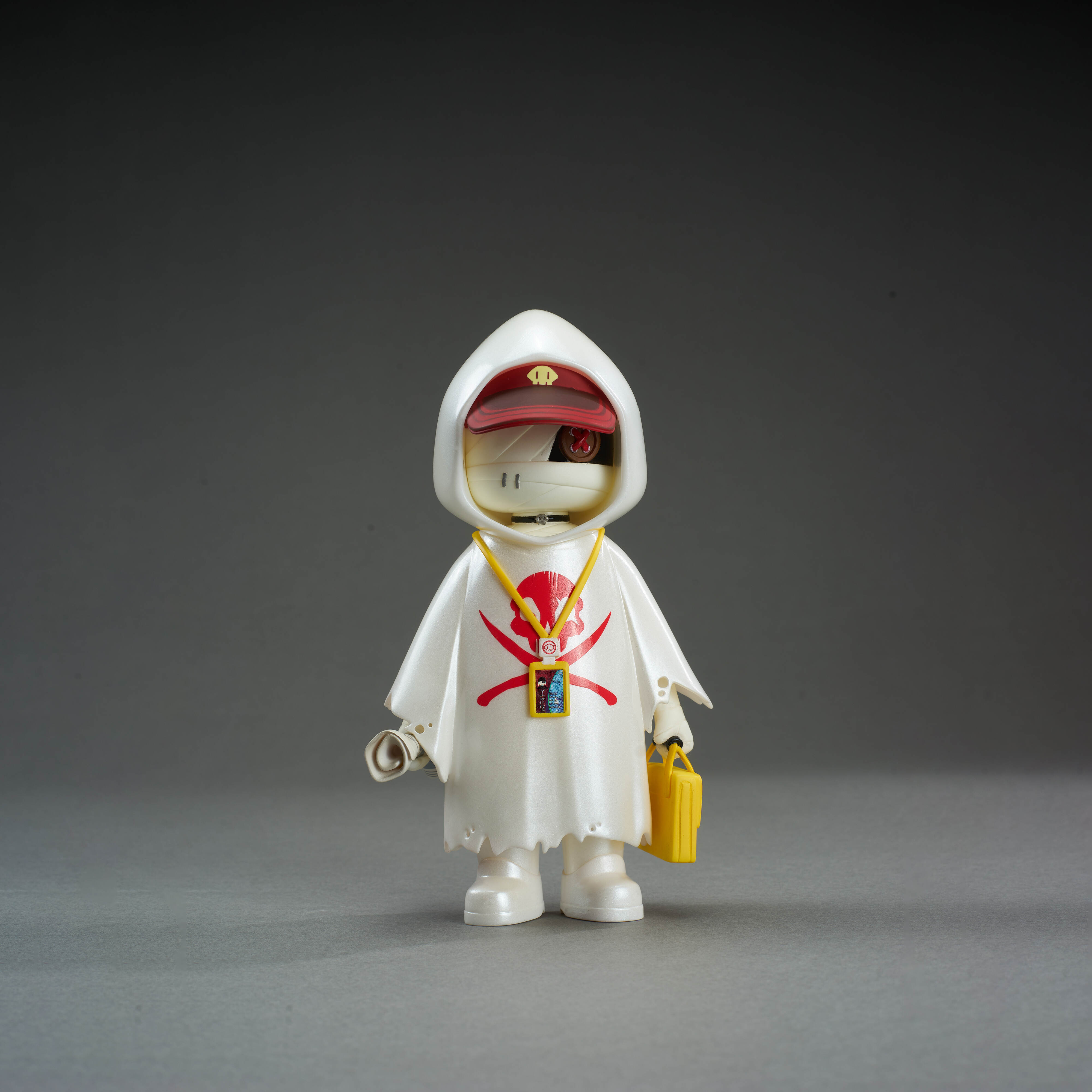 First Generation: Faceless Raincoat White