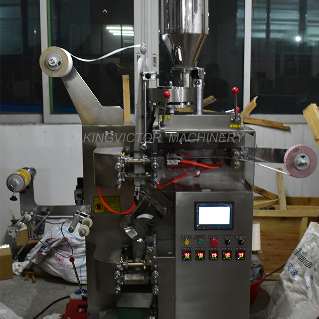 Full Automatic Inner Tea Bag Packaging Machine; Inner tea bag; tea bag packaging;  with a tag and string packaging equipment