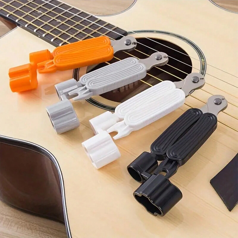 1pc Guitar String Winder 3-in-1 Tool Set