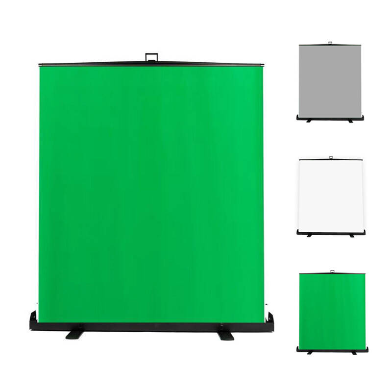 Pull Up Chroma Key Green Screen Background