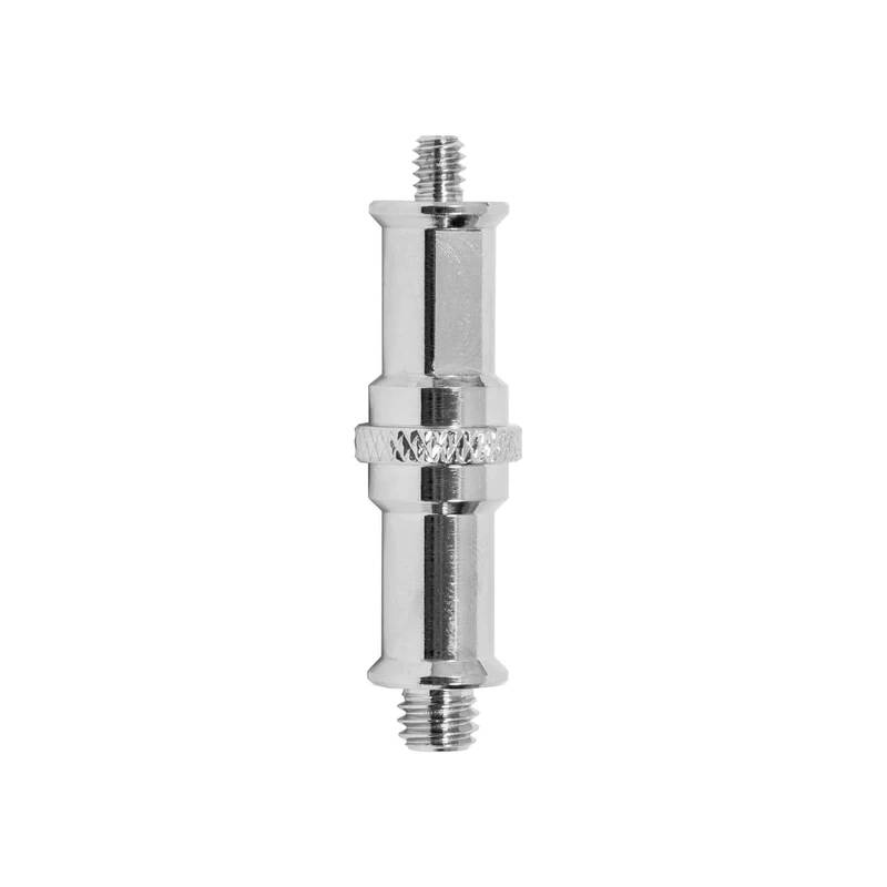 Flat-Sided 5/8” Male Spigot Adapter With 1/4” And 3/8” Thread