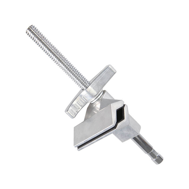 End Jaw Clamp with 5/8'' Pin & Hex Receiver