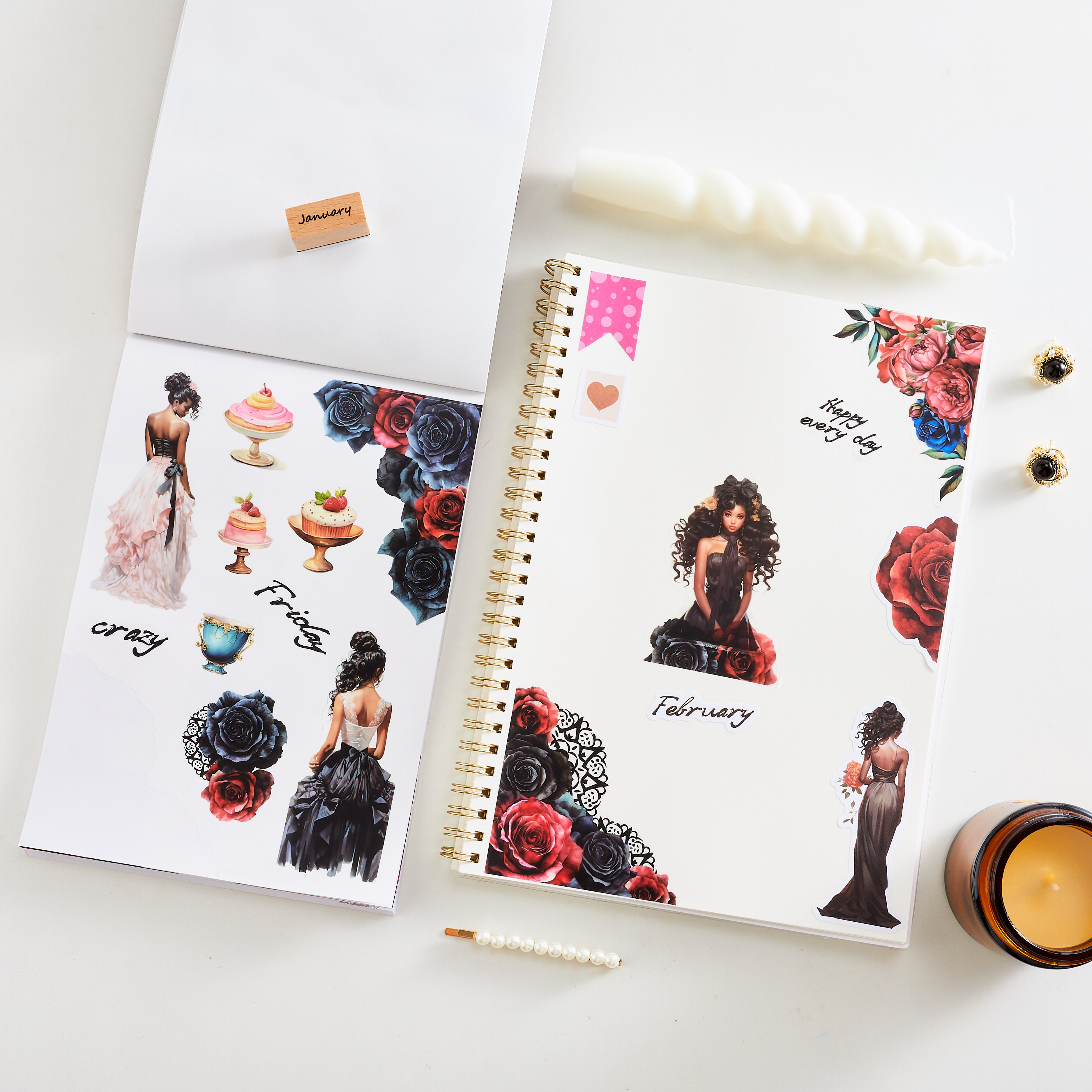 happy planner fall sticker book, happy planner handwritten plans sticker book, happy planner mega sticker book, paper takeaway box supplier, wholesale paper box packaging