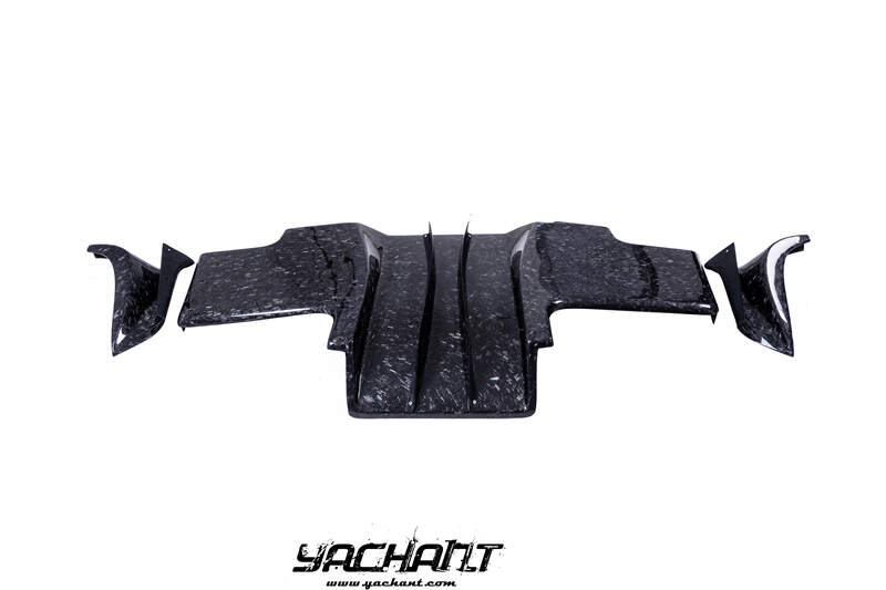 YCTYTSPR069LCFFG 1993-2002 Toyota Supra MK4 Top Secret Style Diffuser CF Forged Carbon Weave (9).jpg