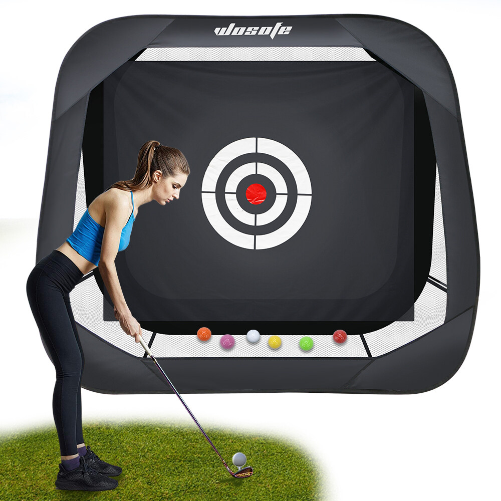 W02 Golf Übung Net All In 1 Home Golf Schlagen von Hilfennetzen für Hinterhof fahren Chipping Swing Training