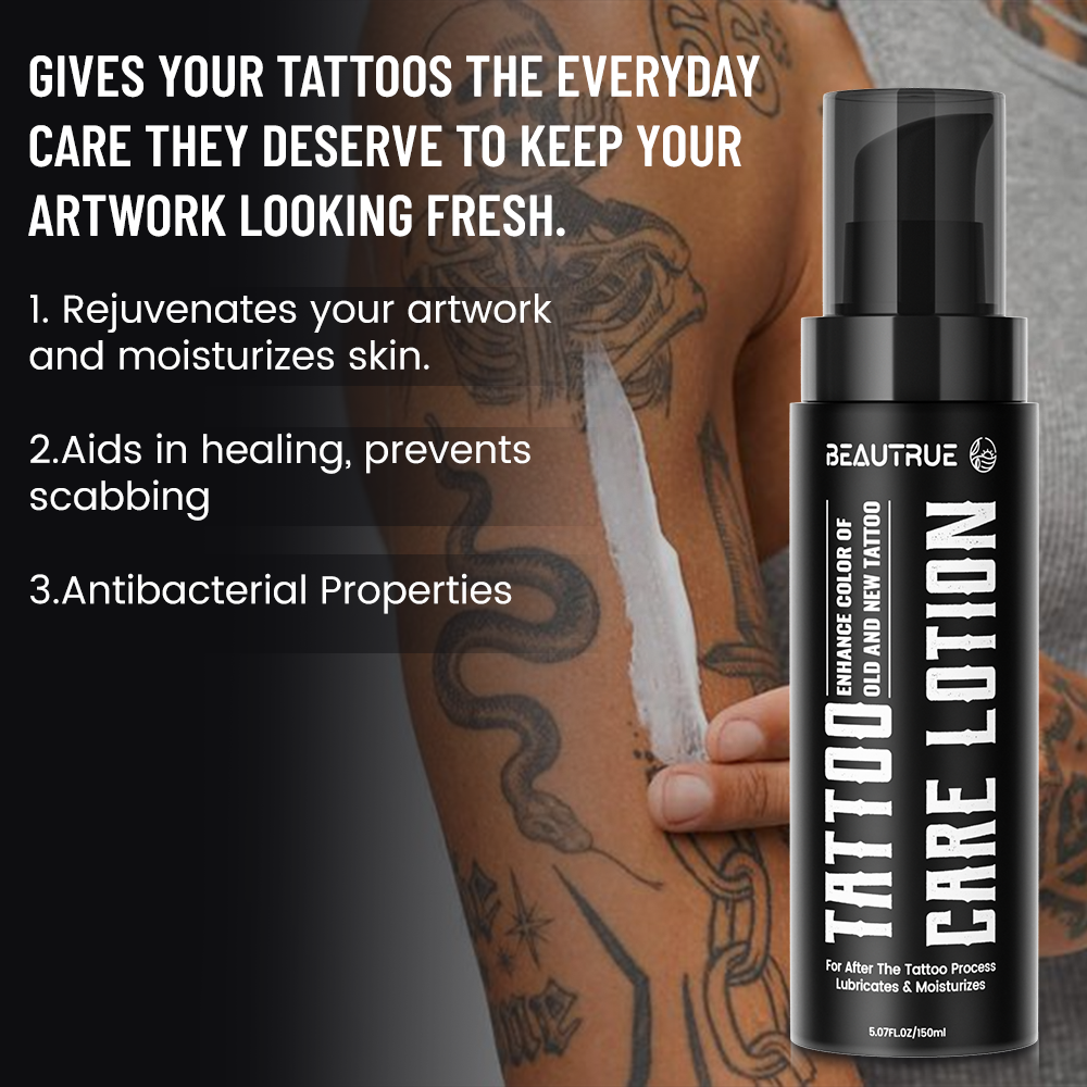 tattoo;tattoo lotion;tattoo body lotion;tattoo aftercare lotion