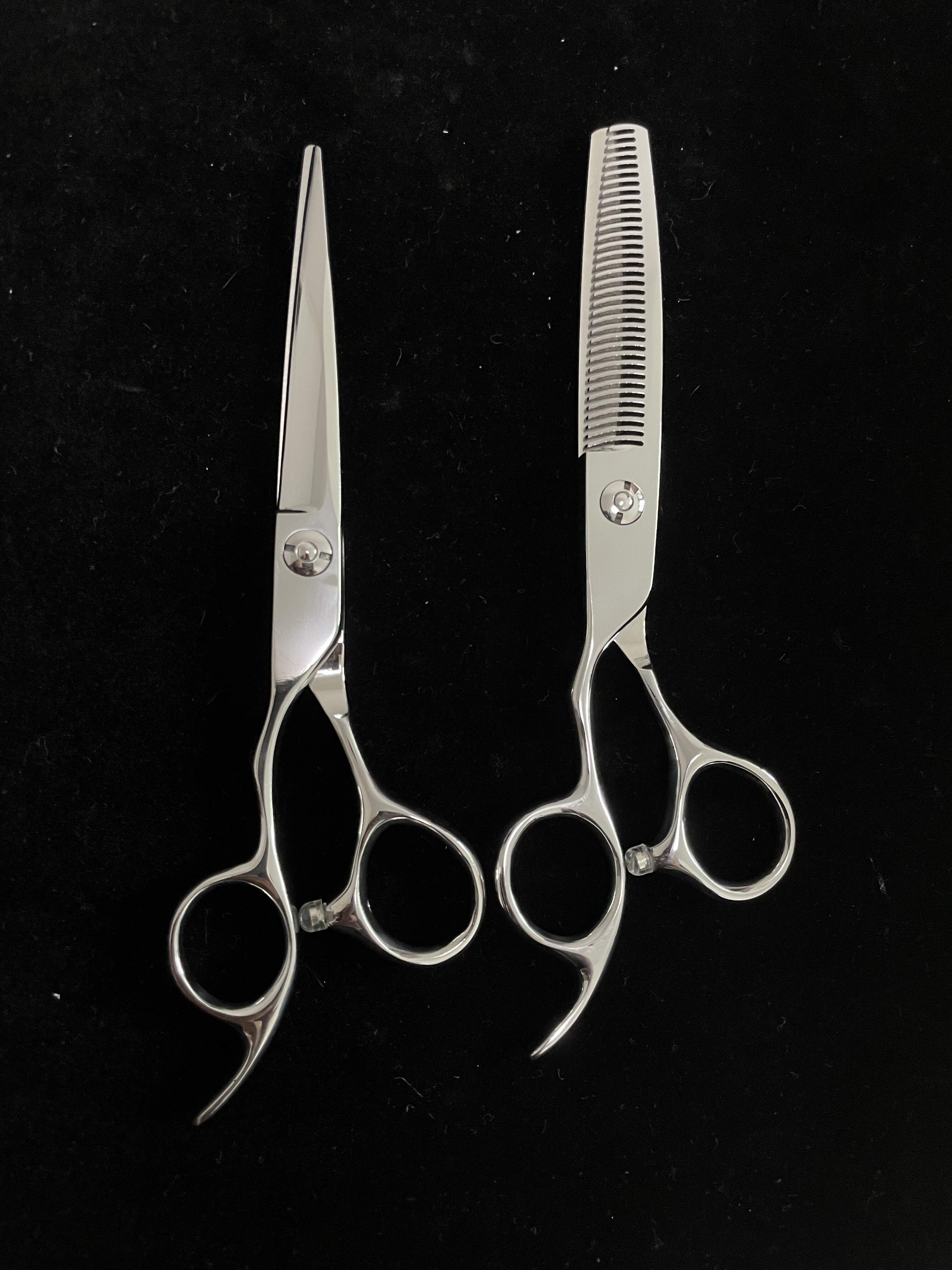 6inch left hand hair scissors sets