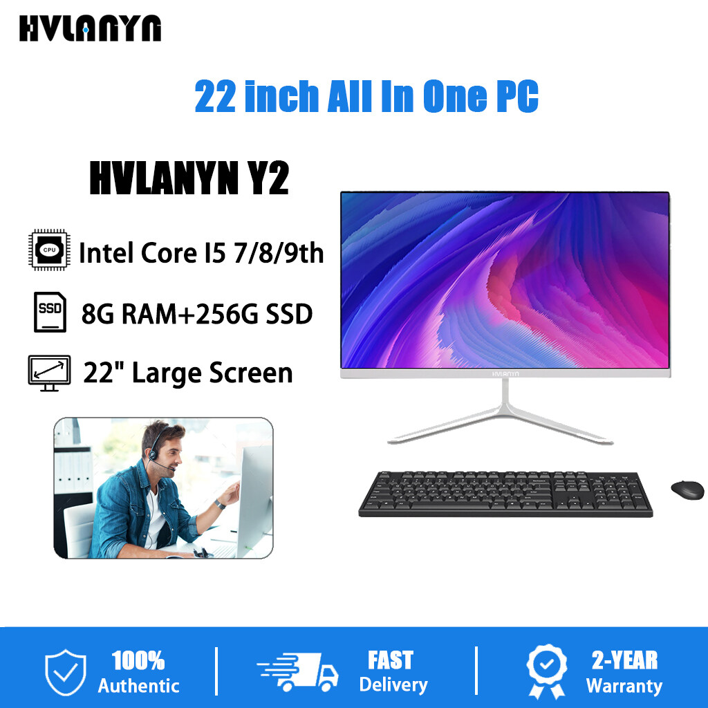 （フィリピンの在庫）1つのPC Y2デスクトップコンピューターですべてのhvlanyn