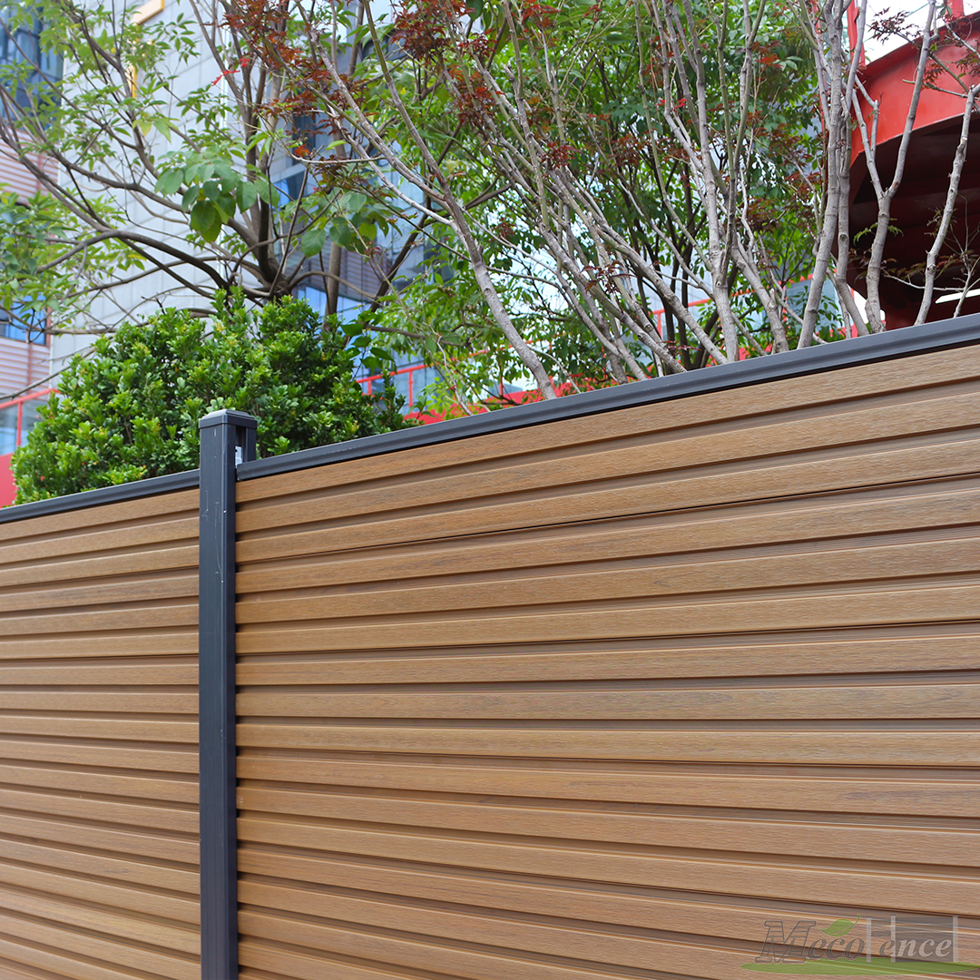 slat wall composite fence wholesaler, wpc slat wall fence oem, wpc slat wall fence odm, wpc fence vertical, composite horizontal slat fencing