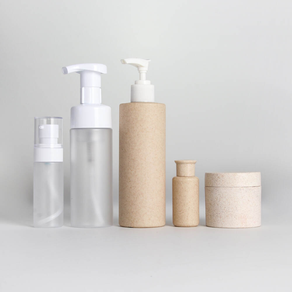 Plastic Lotion Bottles and Jars