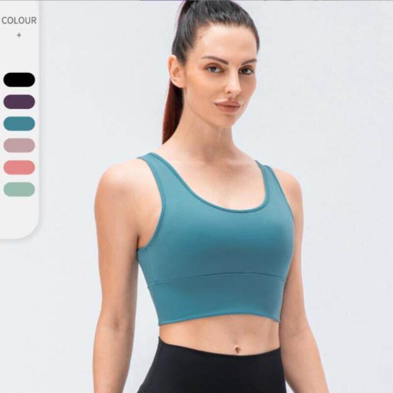 Medium Support Longline Workout Sports Bra