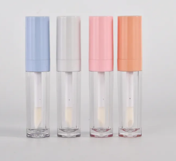 Environmentally Friendly Material Plastic Tube Bamboo Wood Lid Lip Gloss Bottle Removable,Environmentally Friendly Material Plastic Tube Bamboo Wood Lid Lip Gloss Bottle