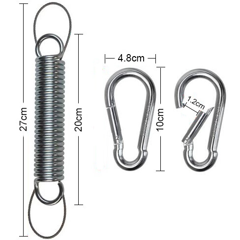 SamplesRatings & ReviewsKnow your supplierProduct descriptions from the supplier Stainless Steel Double Hook Tension Springs ham