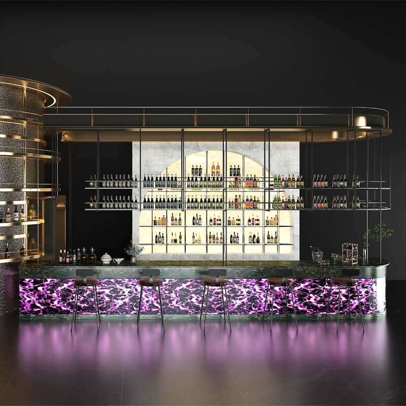 Индивидуальная стойка бара 、 Вилля бар -стойка 、 Home Bar Counter 、 Bar Counter 、 Luminous Bar