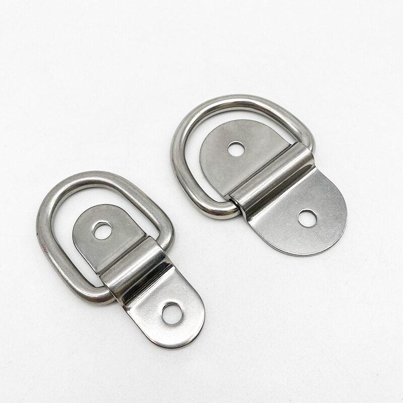 Stainless steel 304/316 rigging D type pull ring trailer truck pull ring connector mountaineering arch bridge bracket