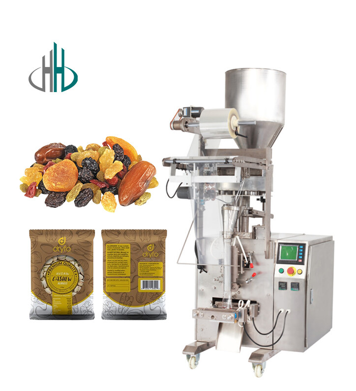 Dried fruit granules back-seal high speed packaging machine