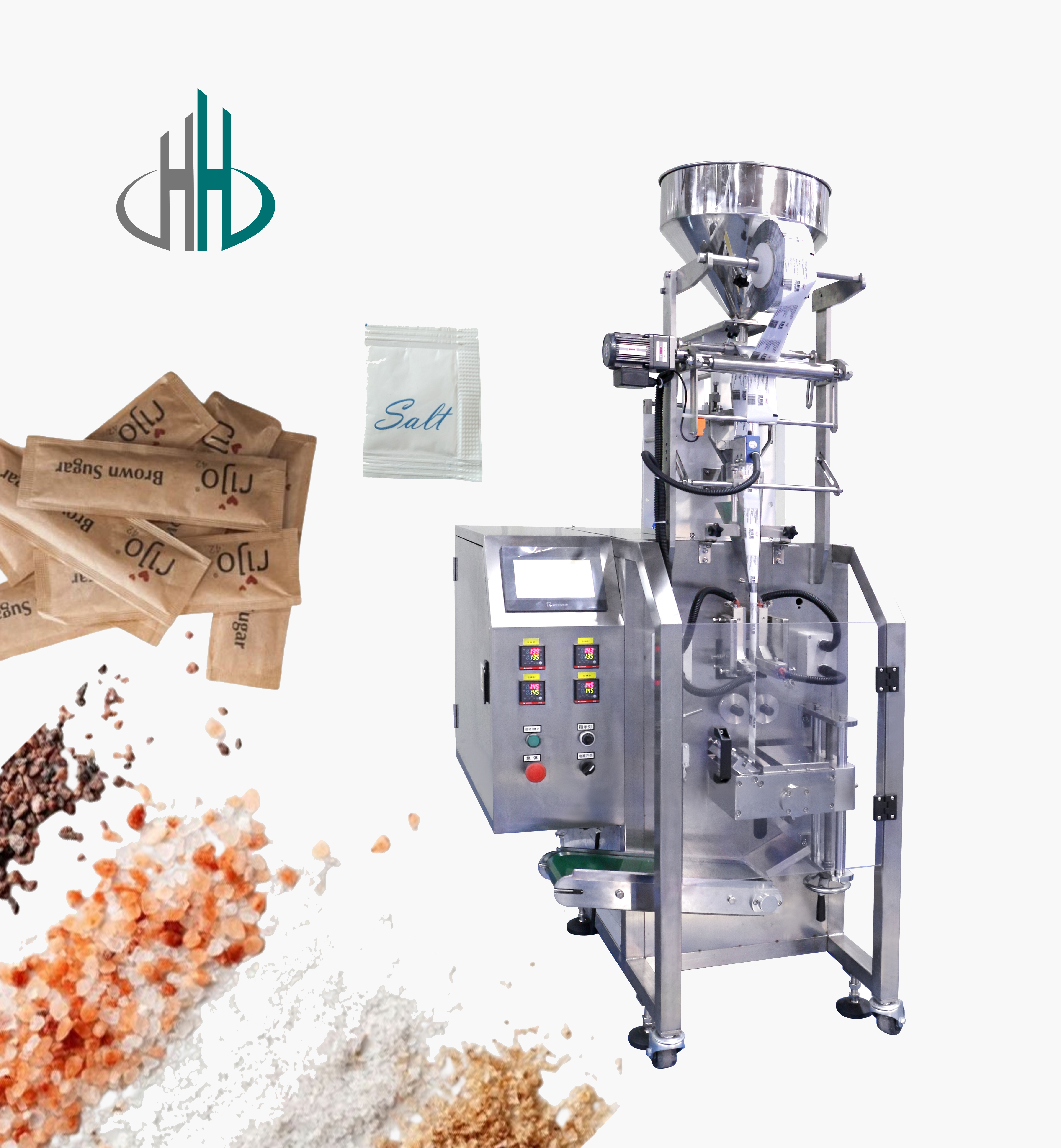 Salt pepper swing head high speed packaging machine