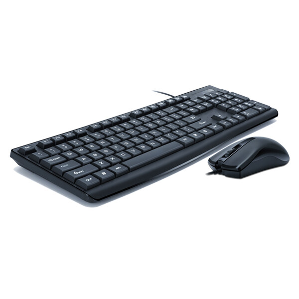 HVLANYN USB Wired Keyboard and Mouse For Desktop Laptop General Game Office Home Business