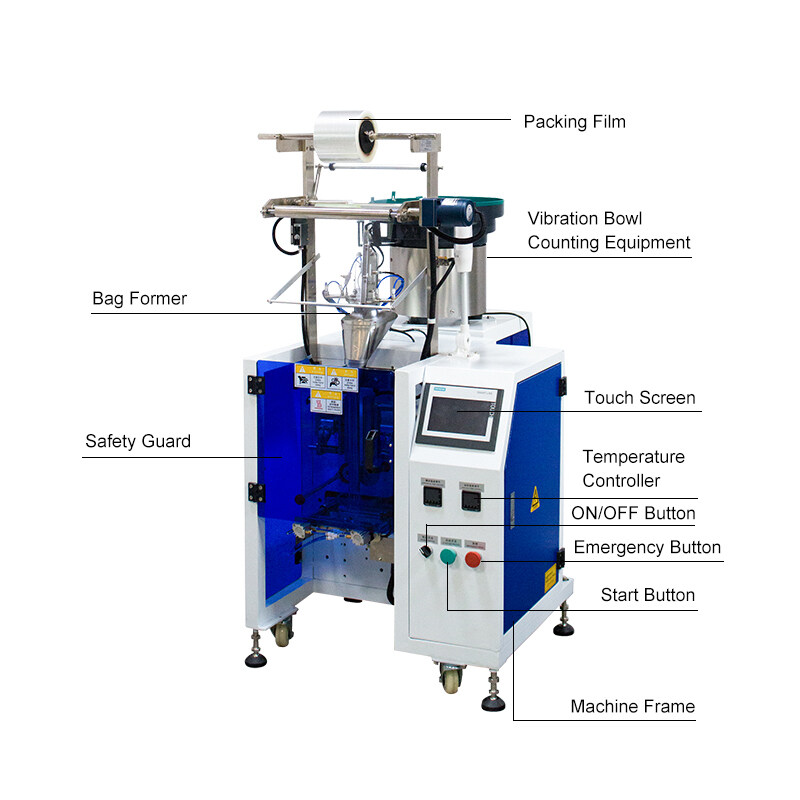 Fully automatic hardware high-speed packaging machine