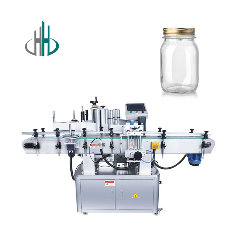 Round bottle automatic labeling machine