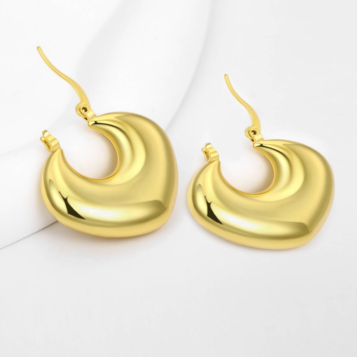 hollow out hoop earring, brass earring jewelry, oem jewelry earrings