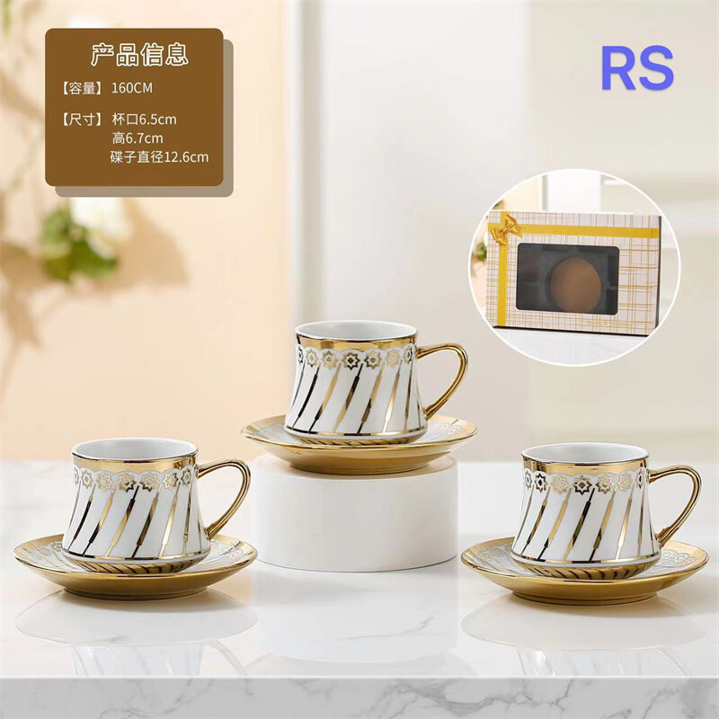 High Quantity English Tea Cups And Saucers Set Of 6