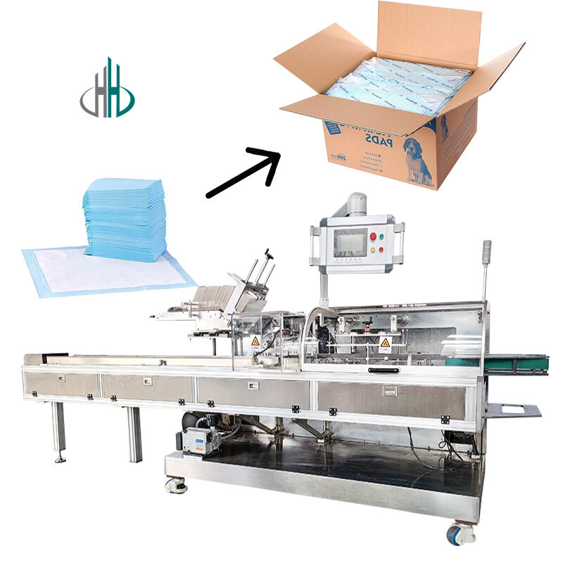 Full Automatic Cartoning  Machine Dog Pee Pads