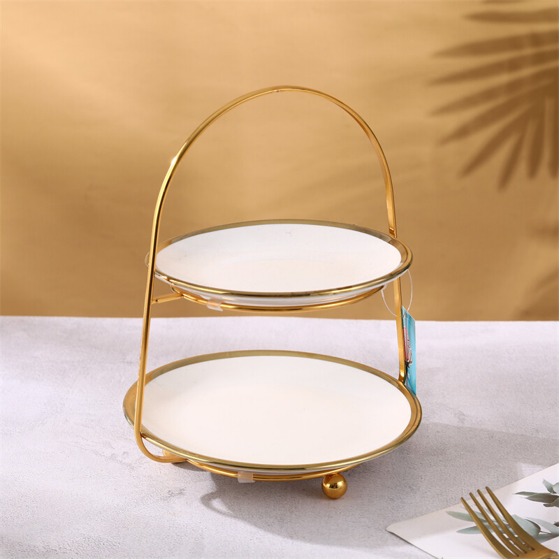 afternoon tea cake stand, high tea cake stand, gold tiered dessert stand