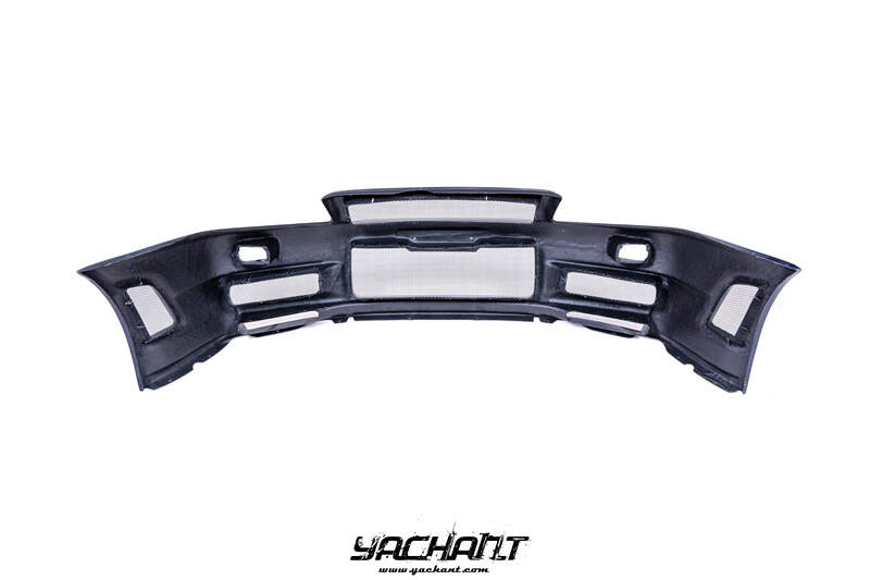 YCR34030BLCF 1999-2002 Nissan Skyline R34 GTR Nismo Z-Tune Style Front Bumper Blue Carbon Fiber (22).jpg