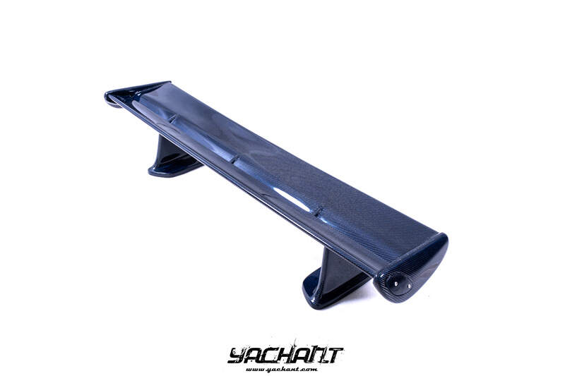 YCR34033BLCF 1999-2002 Nissan Skyline R34 GTTGTR OEM Style Rear Spoiler Wing with Jun Higher Leg Blue Carbon Fiber (5).jpg