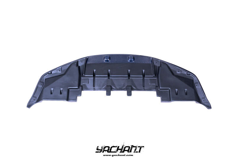 YCR34038BLCF 1999-2002 Nissan Skyline R34 GTR OEM Front Bumper Nismo Style Bottom Lip with Undertray Blue Carbon Fiber (11).jpg