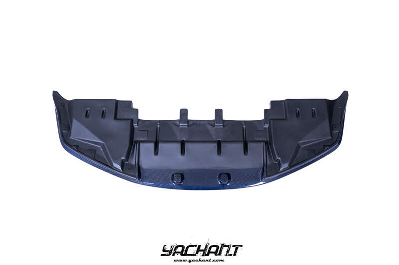 YCR34038BLCF 1999-2002 Nissan Skyline R34 GTR OEM Front Bumper Nismo Style Bottom Lip with Undertray Blue Carbon Fiber (3).jpg