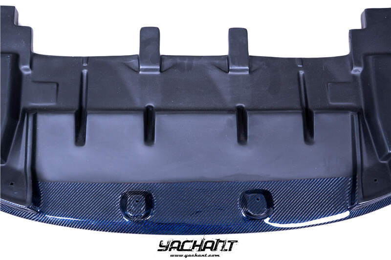 YCR34038BLCF 1999-2002 Nissan Skyline R34 GTR OEM Front Bumper Nismo Style Bottom Lip with Undertray Blue Carbon Fiber (7).jpg