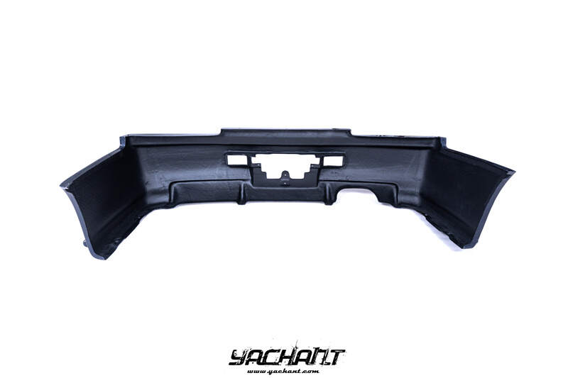 YCR34054BLCF 1999-2002 Nissan Skyline R34 GTR Nismo Z-Tune Style Rear Bumper with Spats Blue Carbon Weave (19).jpg