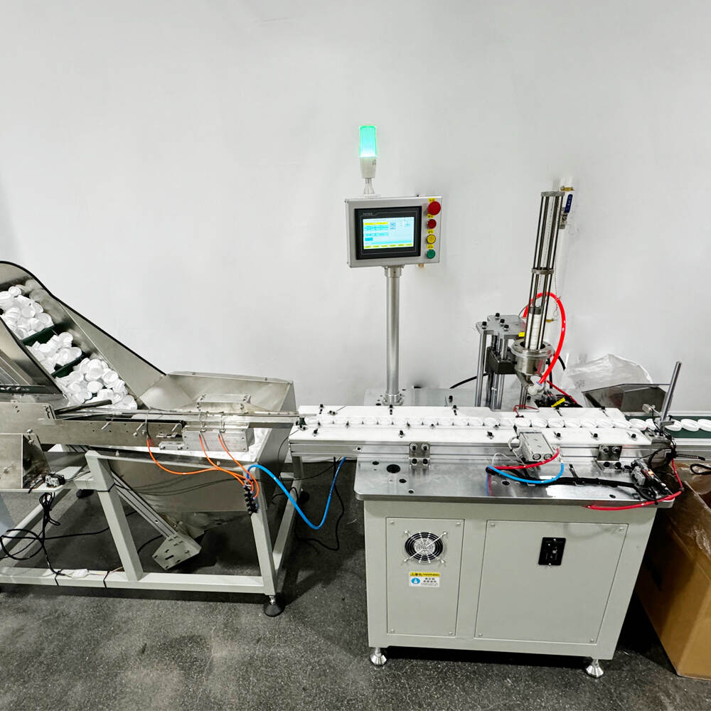 Plastic Cap Press Gasket Assembly Machine