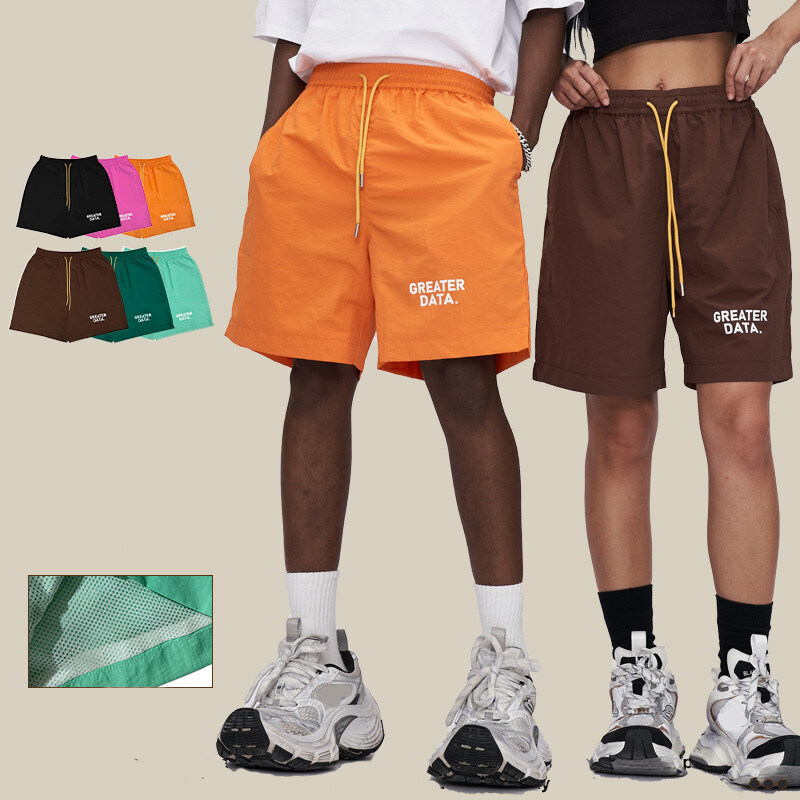 Custom Print Nylon Unisex Shorts