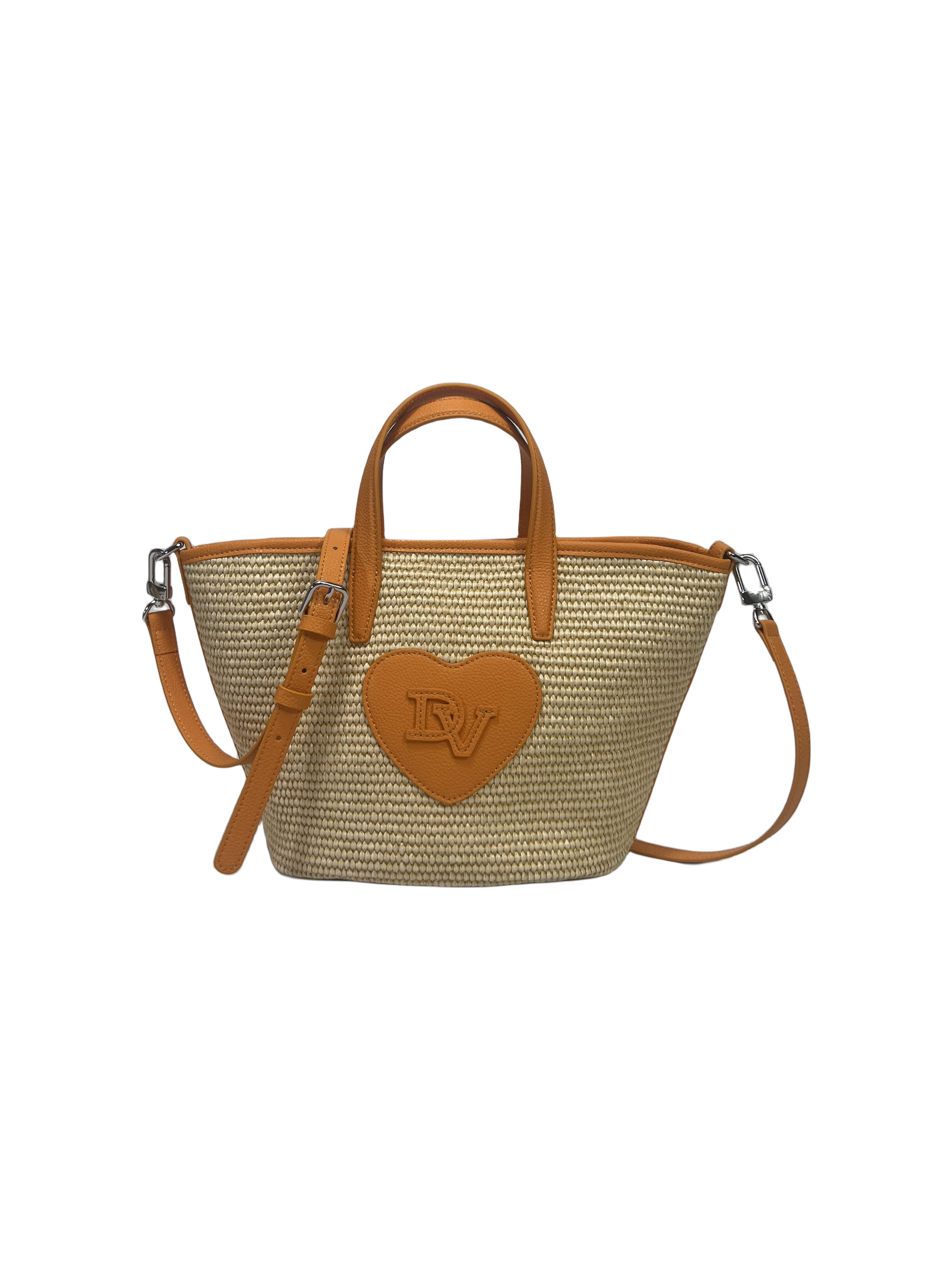 DABOO Straw bale sand stand outdoor straw rope leather design personality atmosphere large capacity zipper women's hand bag