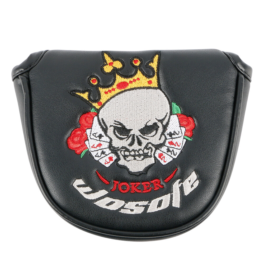 TB20 Golf Putter Head Cover Club Club Cover PU Protective Cover Skull Poker Patrón transfronterizo Nuevo fábrica Venta directa