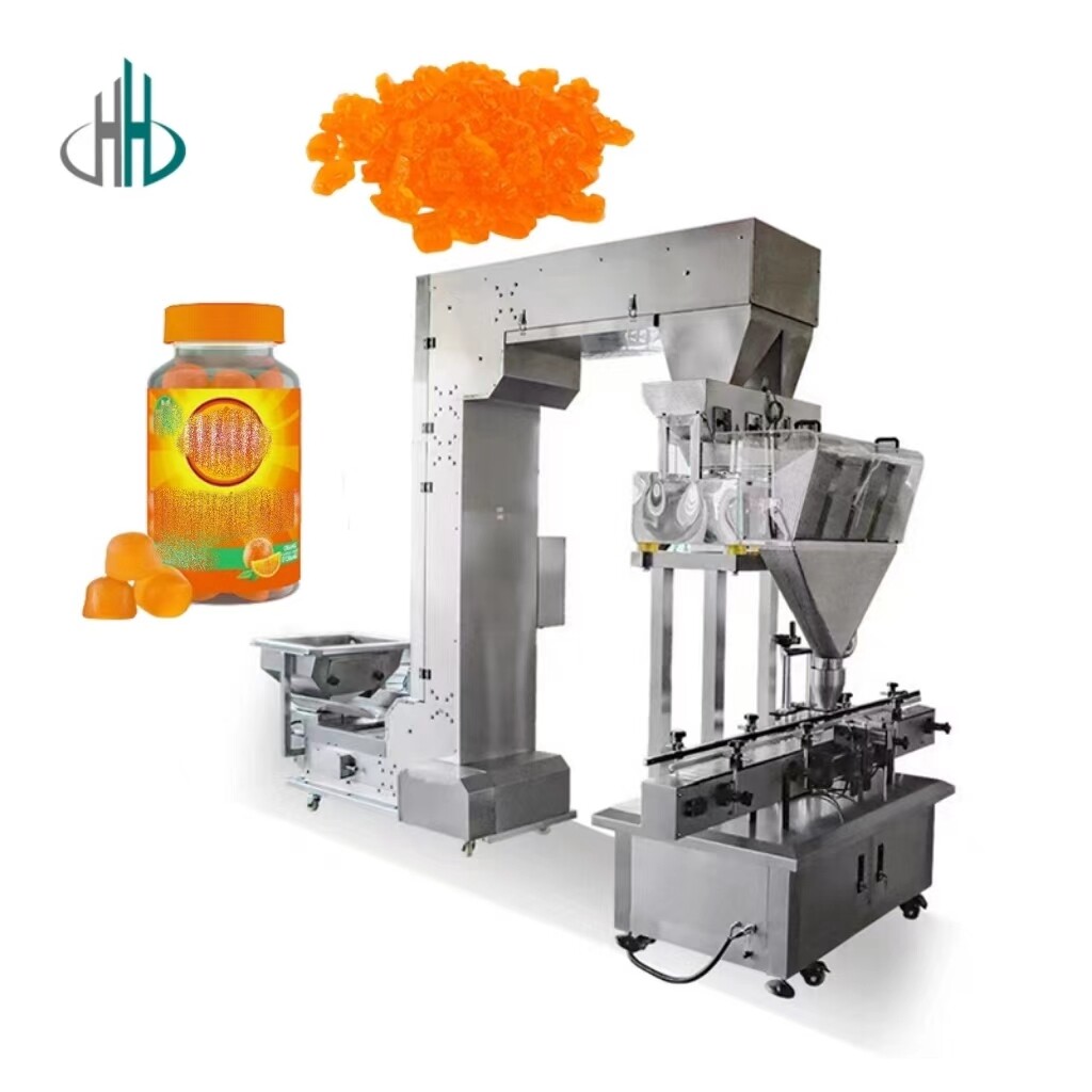 Macchina di riempimento automatico completo per gummies in fibra