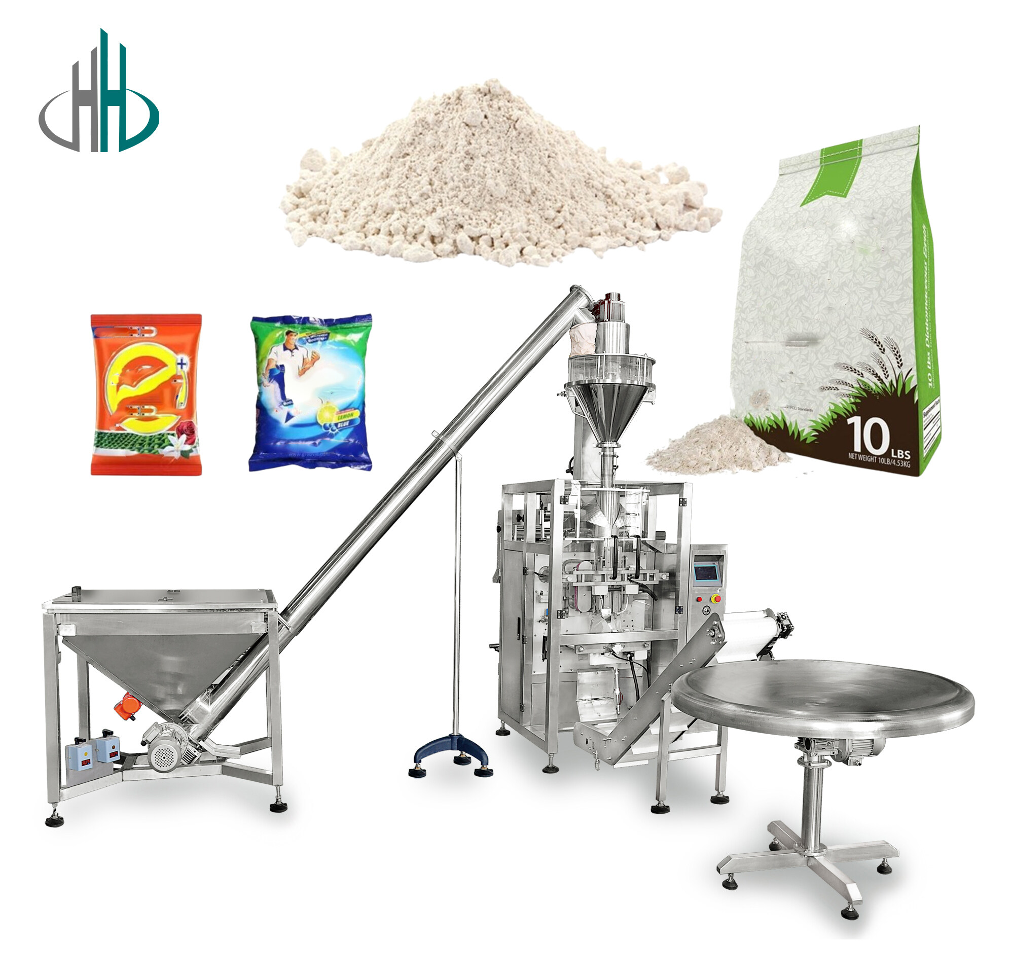 Fully automatic large bag powder packaging machine