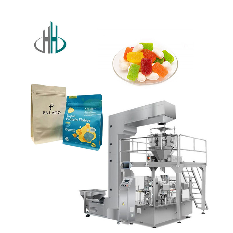 Getrocknete Obst -Snack -Rotationsbeutelverpackungsmaschine