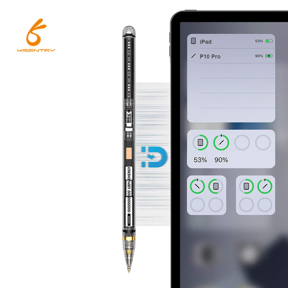 Transparent wireless connection palm rejection stylus pen can be magnetic charging by iPad tablet 2018-2023 version