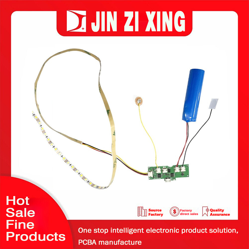 Makeup mirror circuit board dimming and color matching circuit board PCBA light strip control board tri color