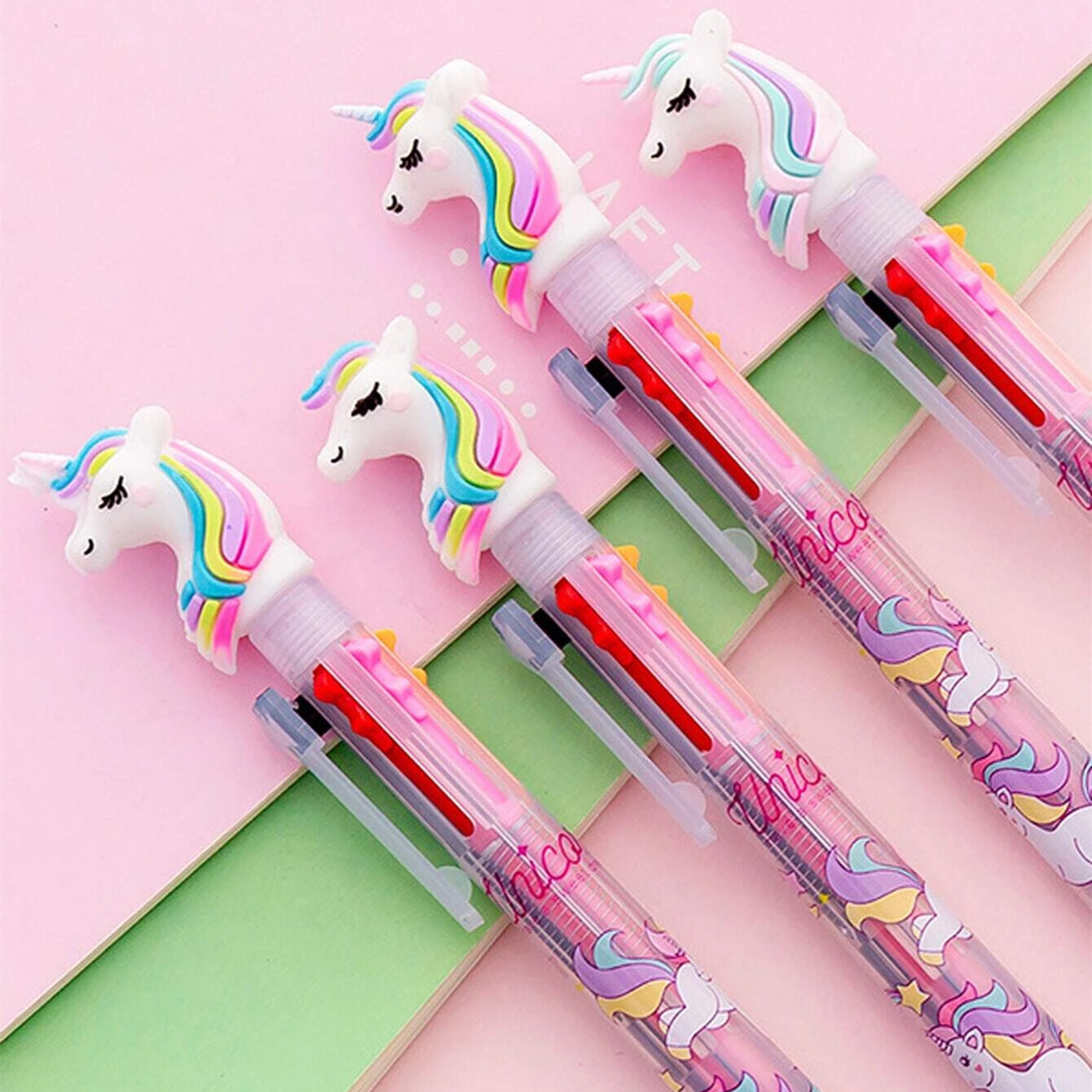 1pc Unicorn Decor Random Gel Pen