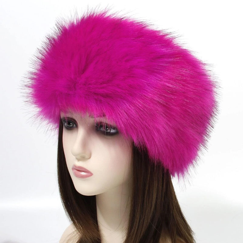 1PC Women's Winter Fluffy Headband