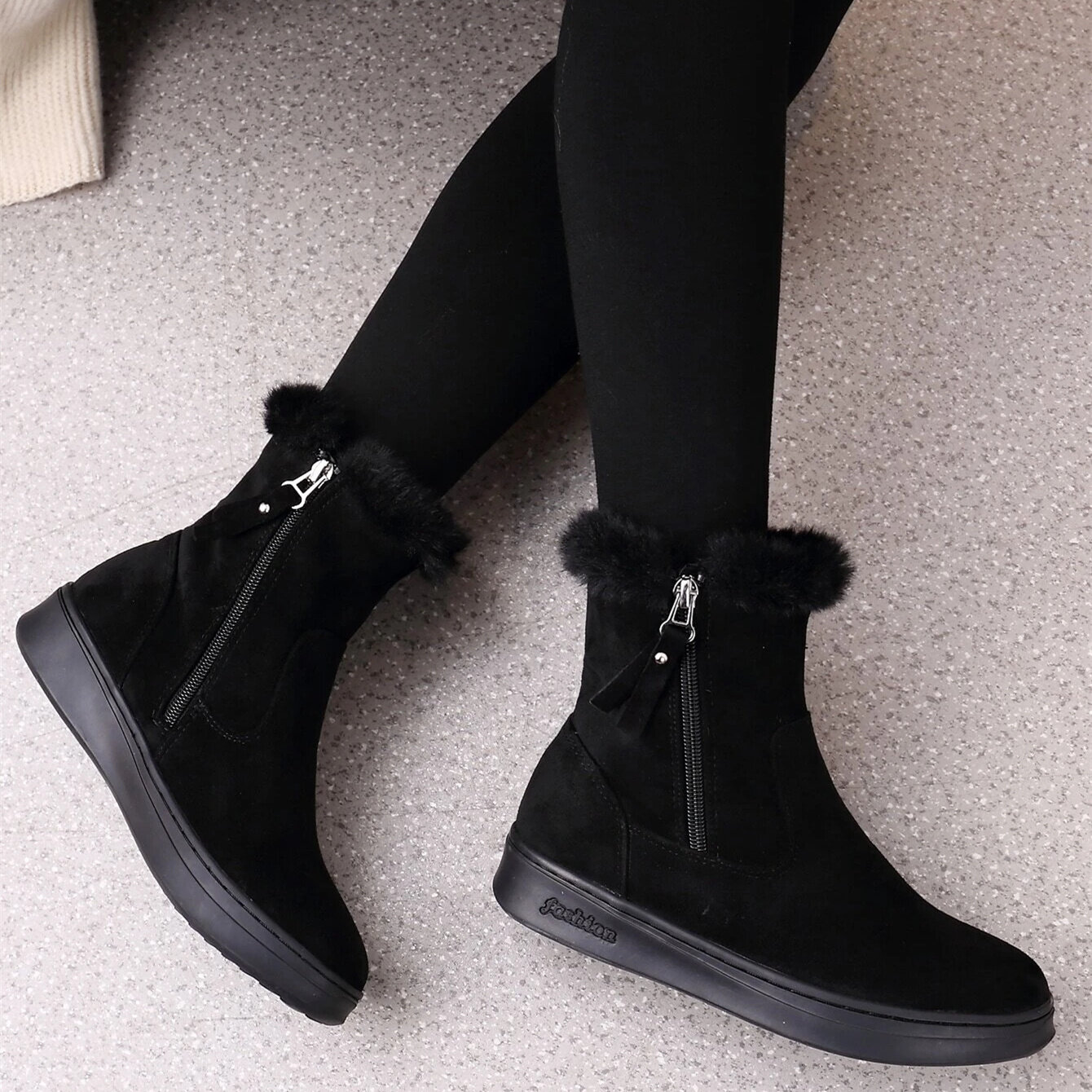 New Arrival Fashion Women's Casual Flat Snow Boots