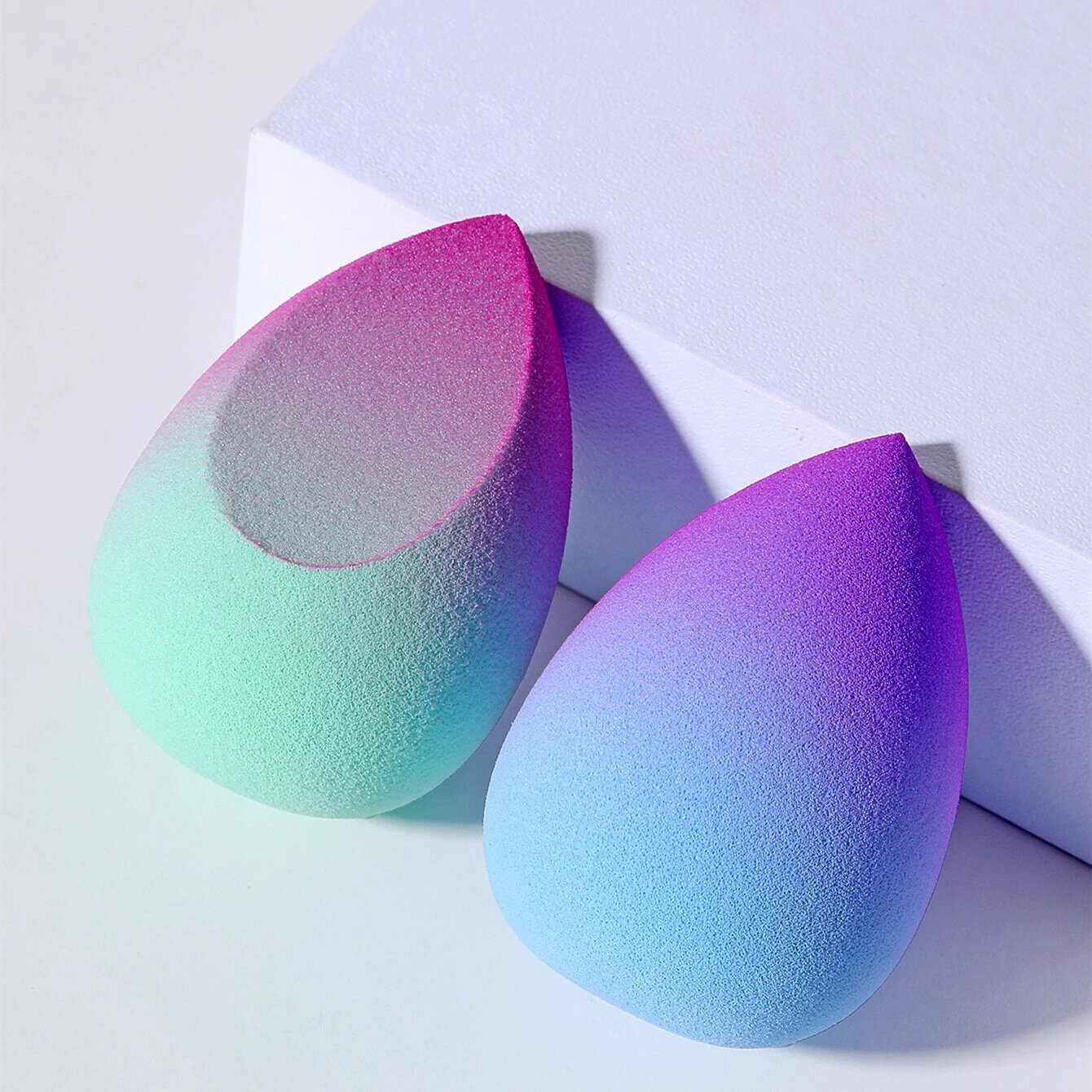 2pcs Ombre Makeup Sponge