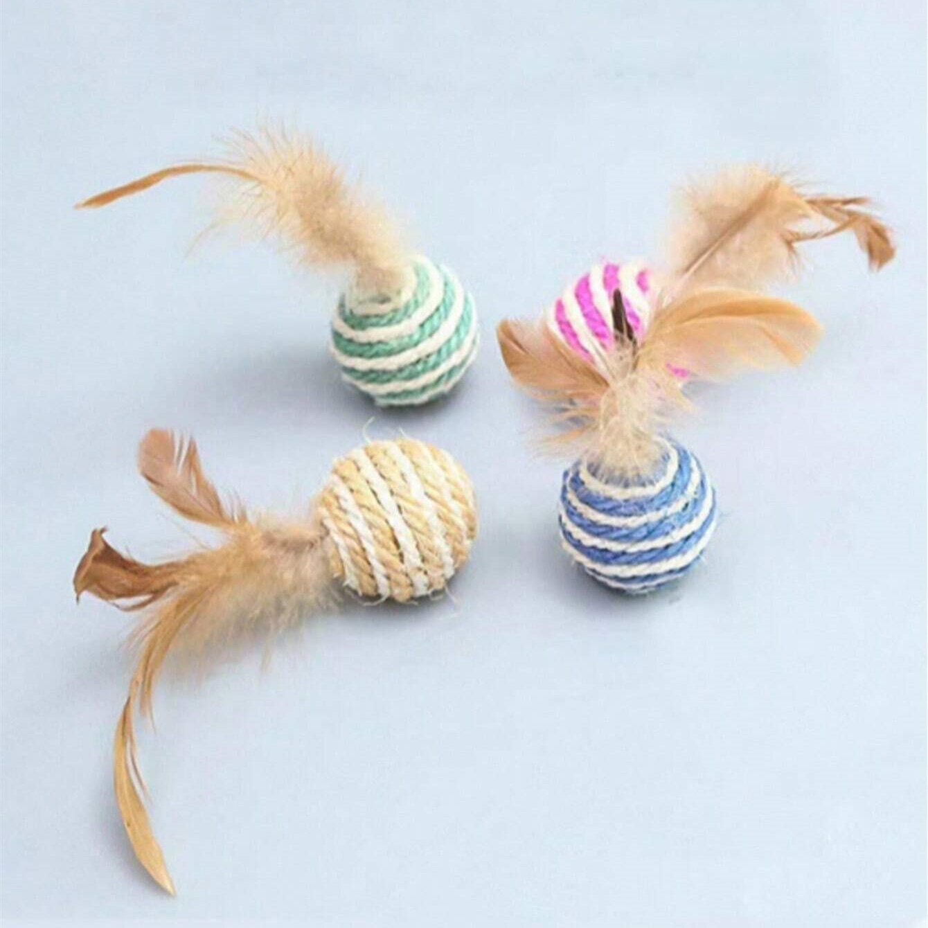 1pc Ball Design Random Pet Chasing Toy