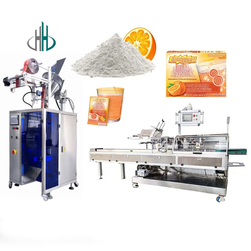 Vitamine C; Poudre; Émerger c; 1 ~ 100g; verticale; machine d'emballage; Machine de carton; ligne de production